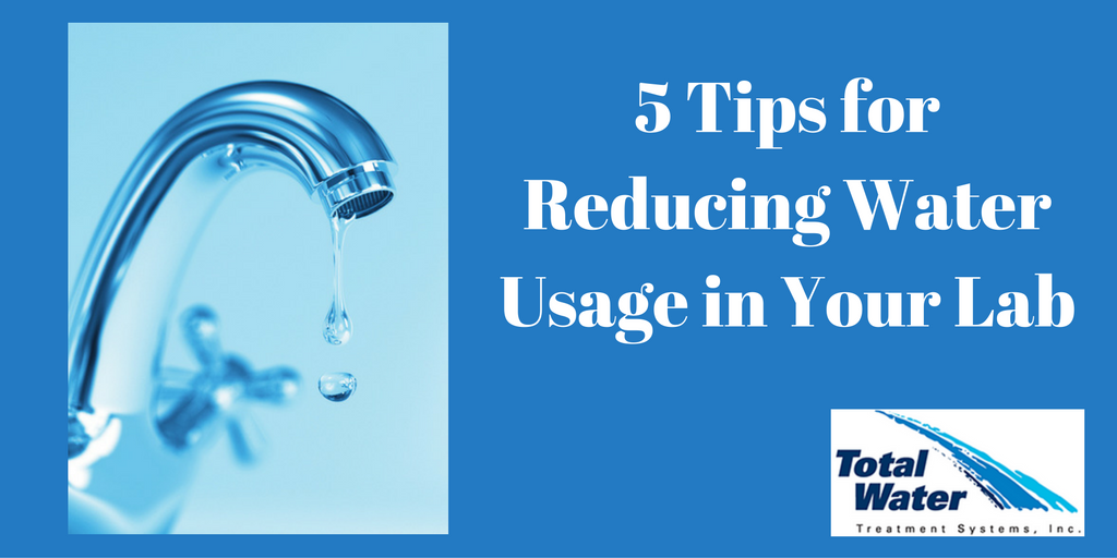 5 Tips for Reducing Water Usage in Your Lab